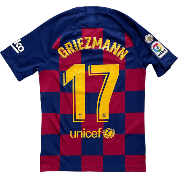 Barcelona 2019-20 Home Griezmann #17 – S