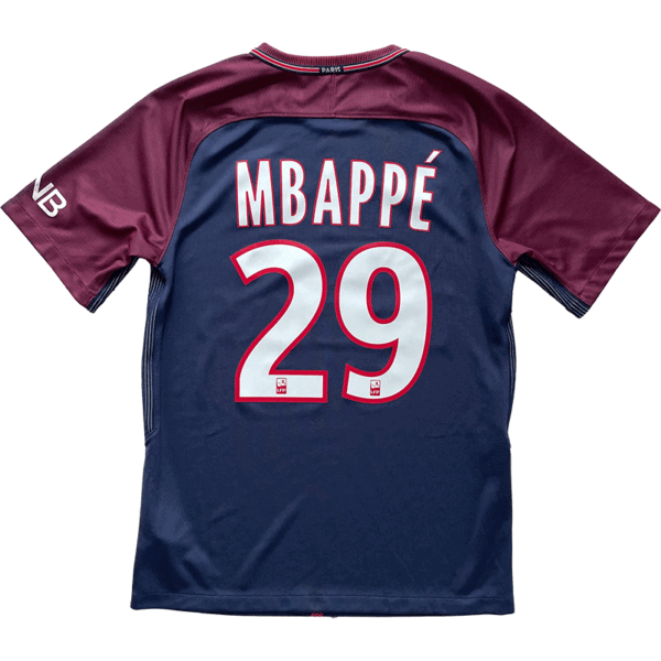 Paris Saint-Germain 2017-18 Home Mbappé #29 – S