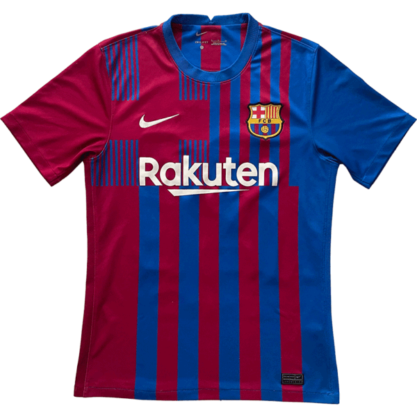 Barcelona 2021-22 Home De Jong #21 – S