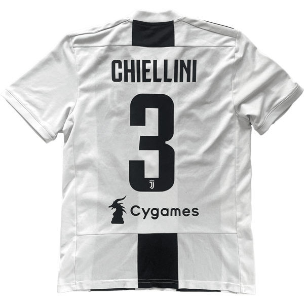 Juventus 2018-19 Home Chiellini #3 – S