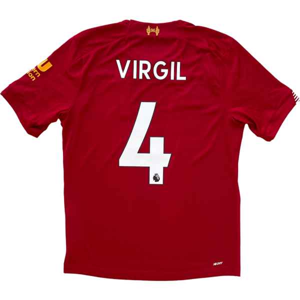 Liverpool 2019-20 Home Virgil #4 – S