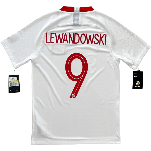 Poland 2018-19 Home Lewandowski #9 BNWT – S