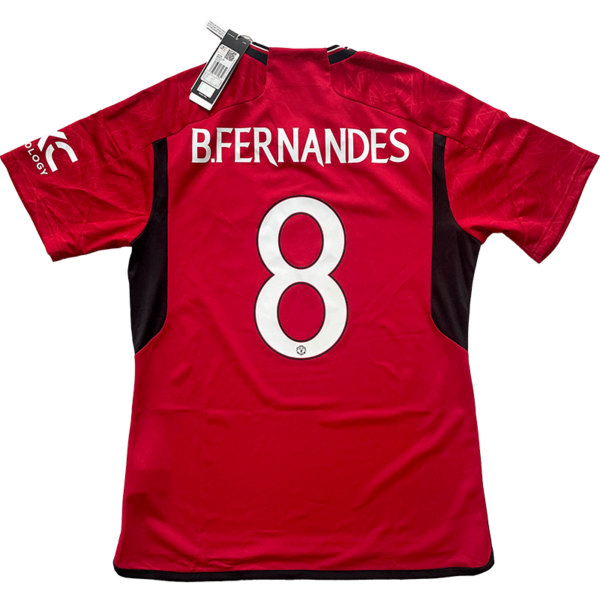 Manchester United 2023-24 Home Fernandes #8 BNWT – L