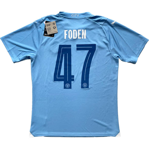 Manchester City 2023-24 Home Foden #47 BNWT – M