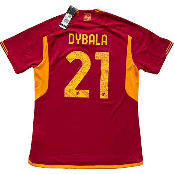 AS Roma 2023-24 Home Dybala #21 BNWT – L