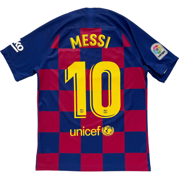 Barcelona 2019-20 Home Messi #10 – M